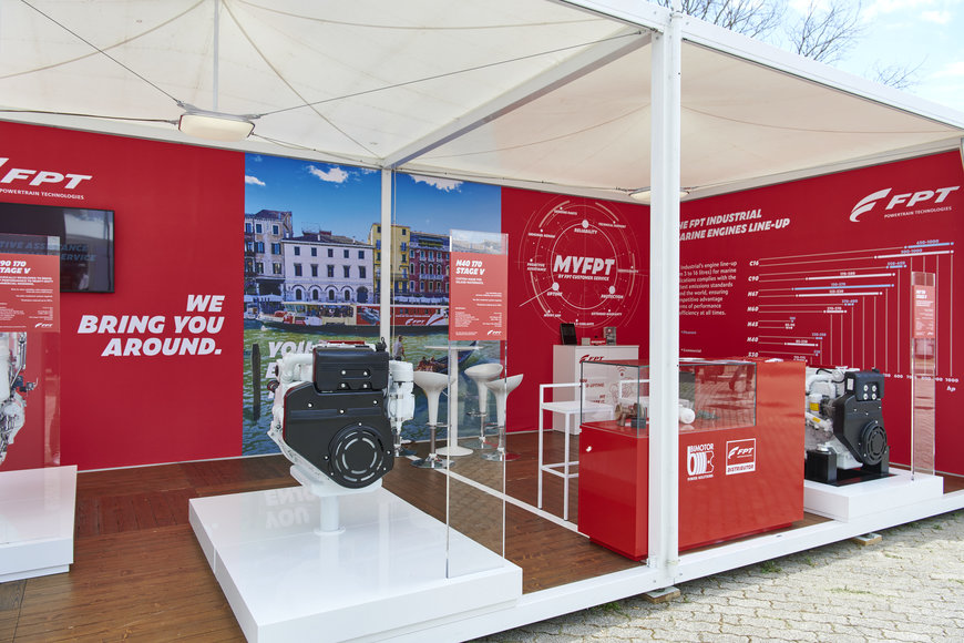 FPT INDUSTRIAL GOES SUSTAINABLE IN VENICE - ENGINES AND AN ART INSTALLATION TO UNDERLINE THE BRAND’S PATH TO DECARBONIZATION 